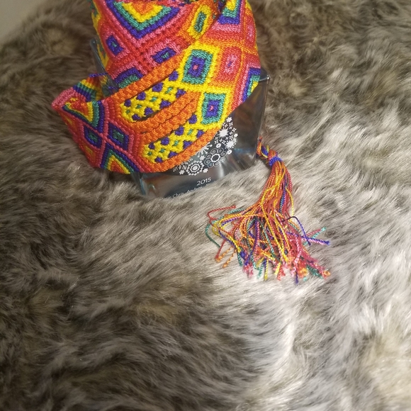 Handmade Hippie glam belt 90s vintage - Picture 2 of 3